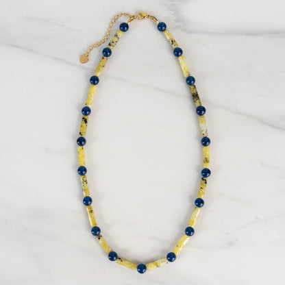 Ivy Necklace | Beaded Gemstone Necklace
