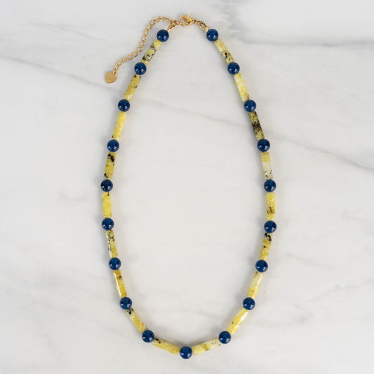 Ivy Necklace | Beaded Gemstone Necklace