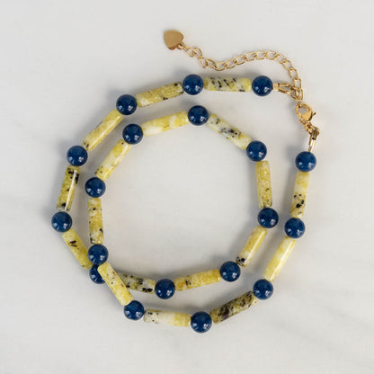 Ivy Necklace | Beaded Gemstone Necklace