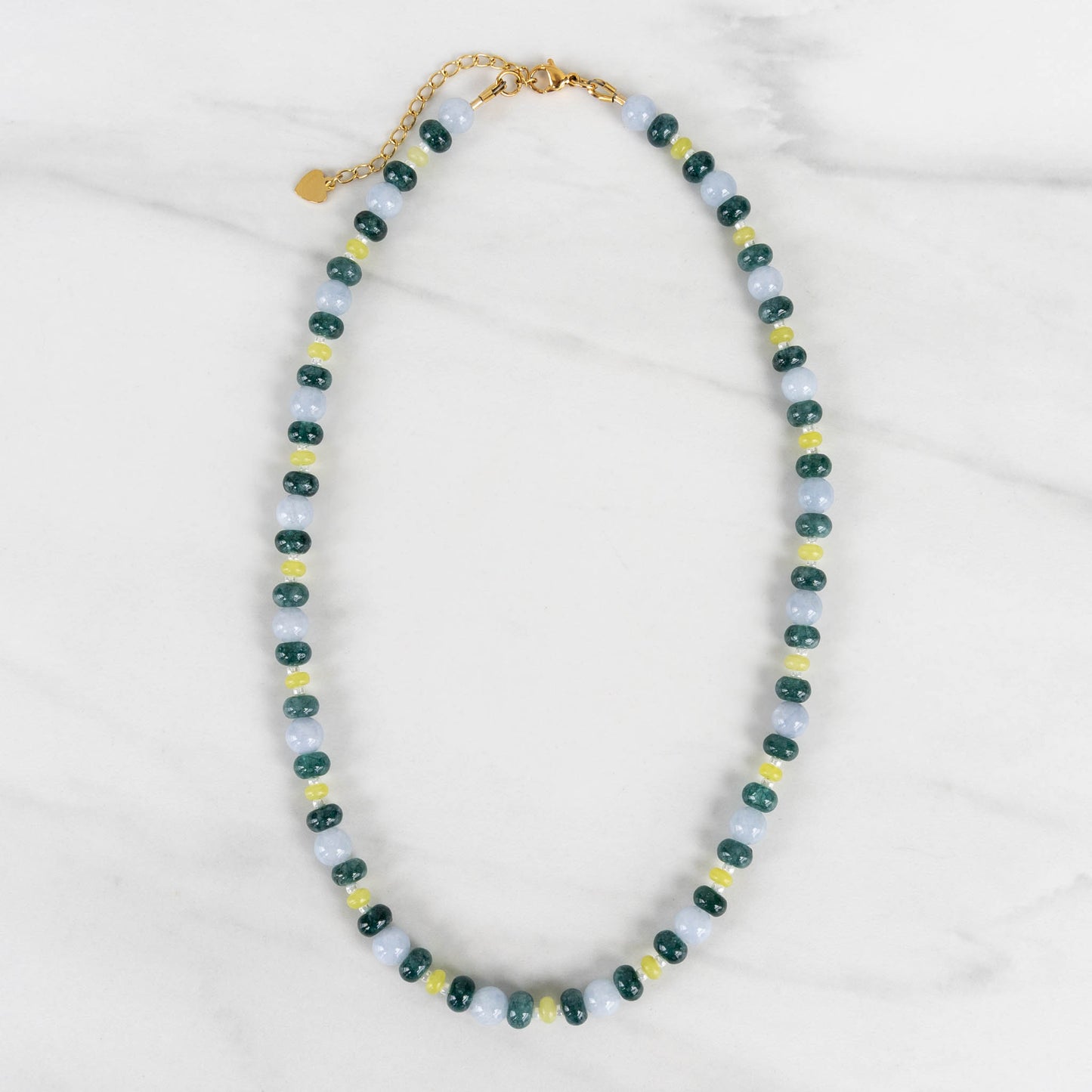 Juniper Necklace | Beaded Gemstone Necklace