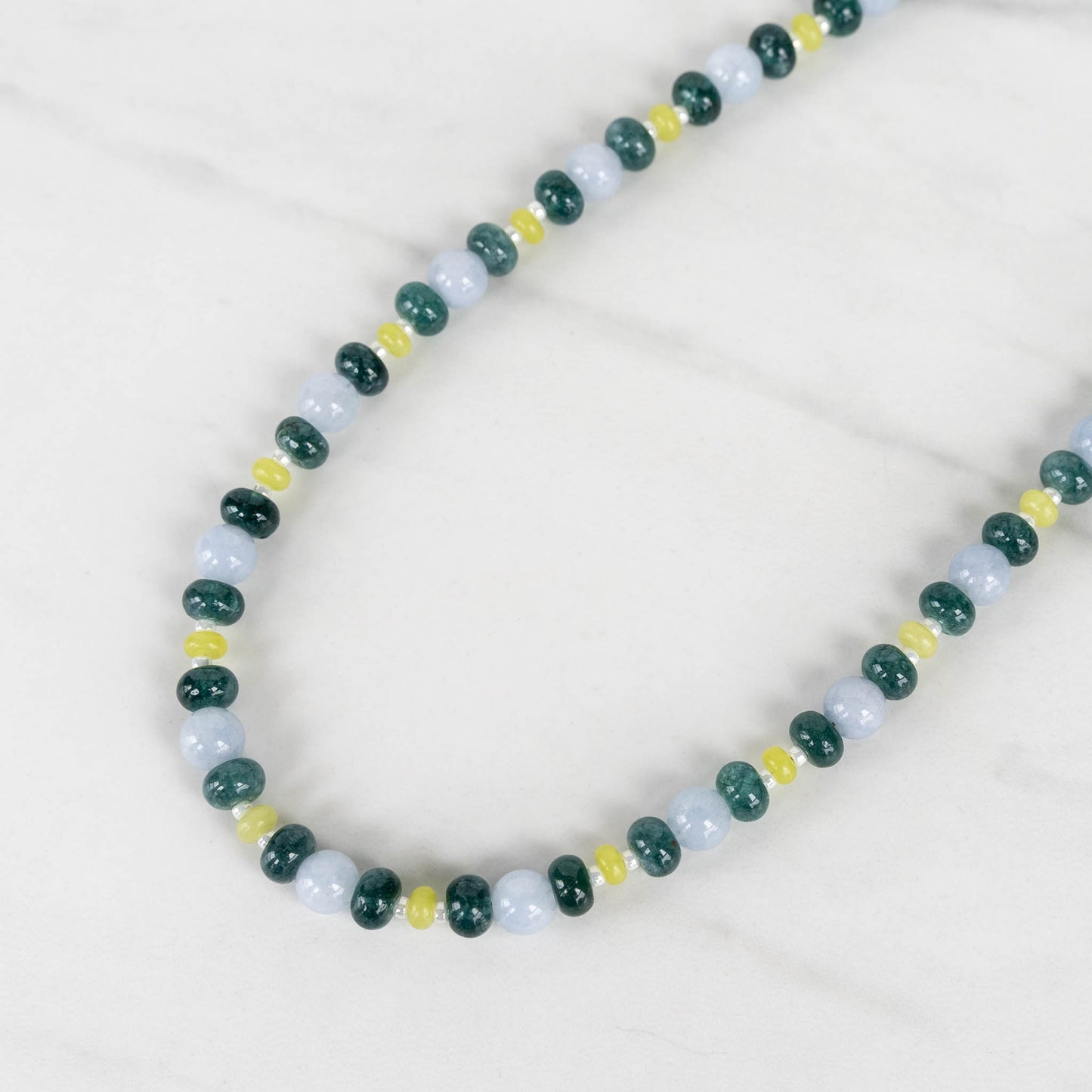 Juniper Necklace | Beaded Gemstone Necklace