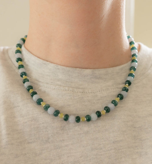 Juniper Necklace | Beaded Gemstone Necklace
