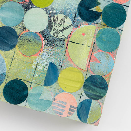 Pivot VIII | 8x8 Abstract Painting on Wood Panel