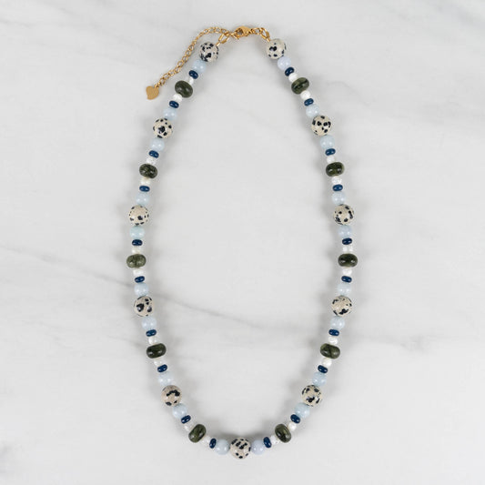 Zara Necklace | Chunky Beaded Necklace