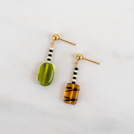 Zoey Beaded Drop Earrings