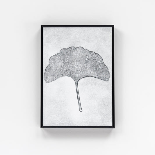 Ginkgo Leaf Monoprint I