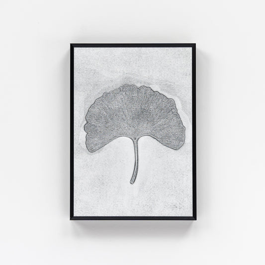 Ginkgo Leaf Monoprint III