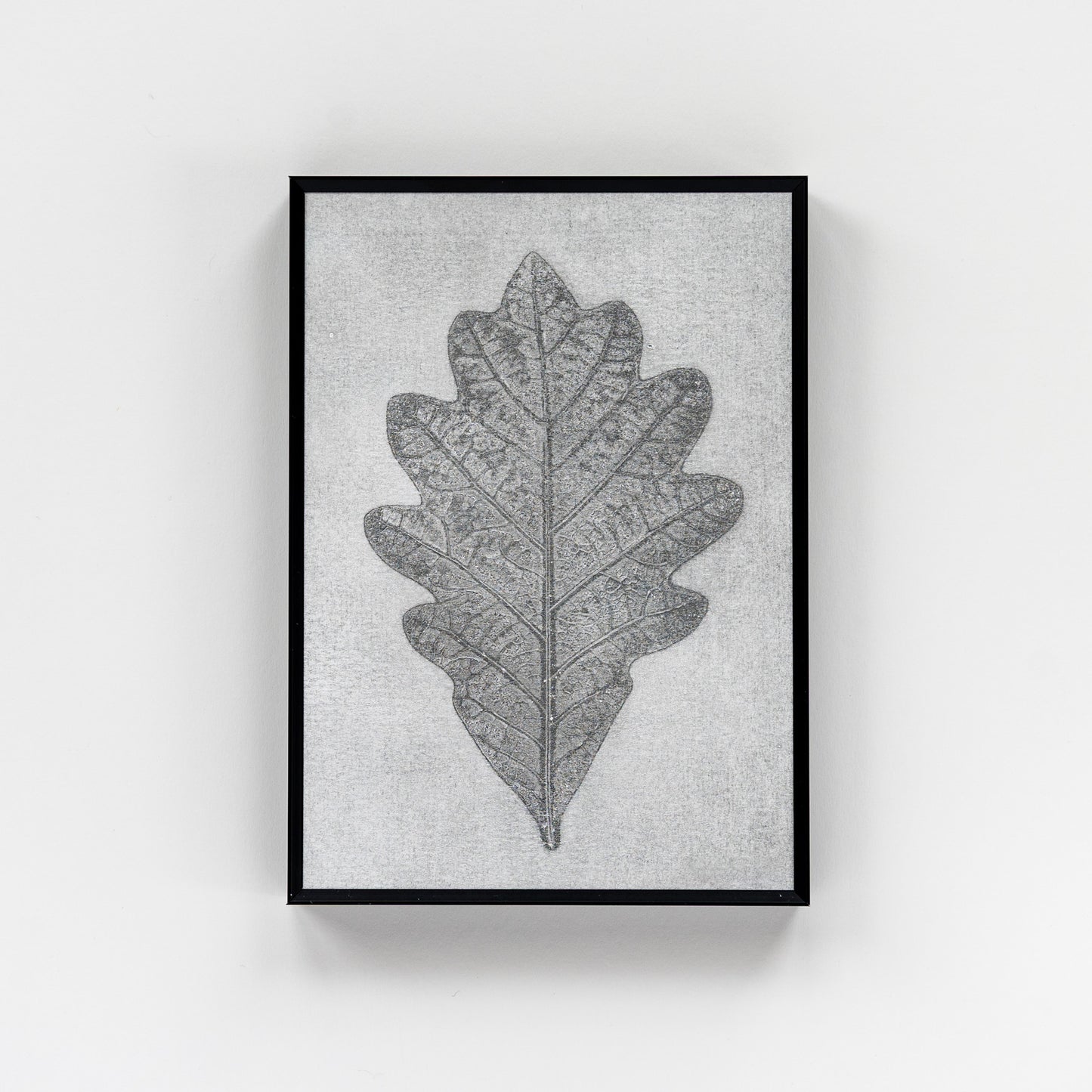 Oak Leaf Monoprint